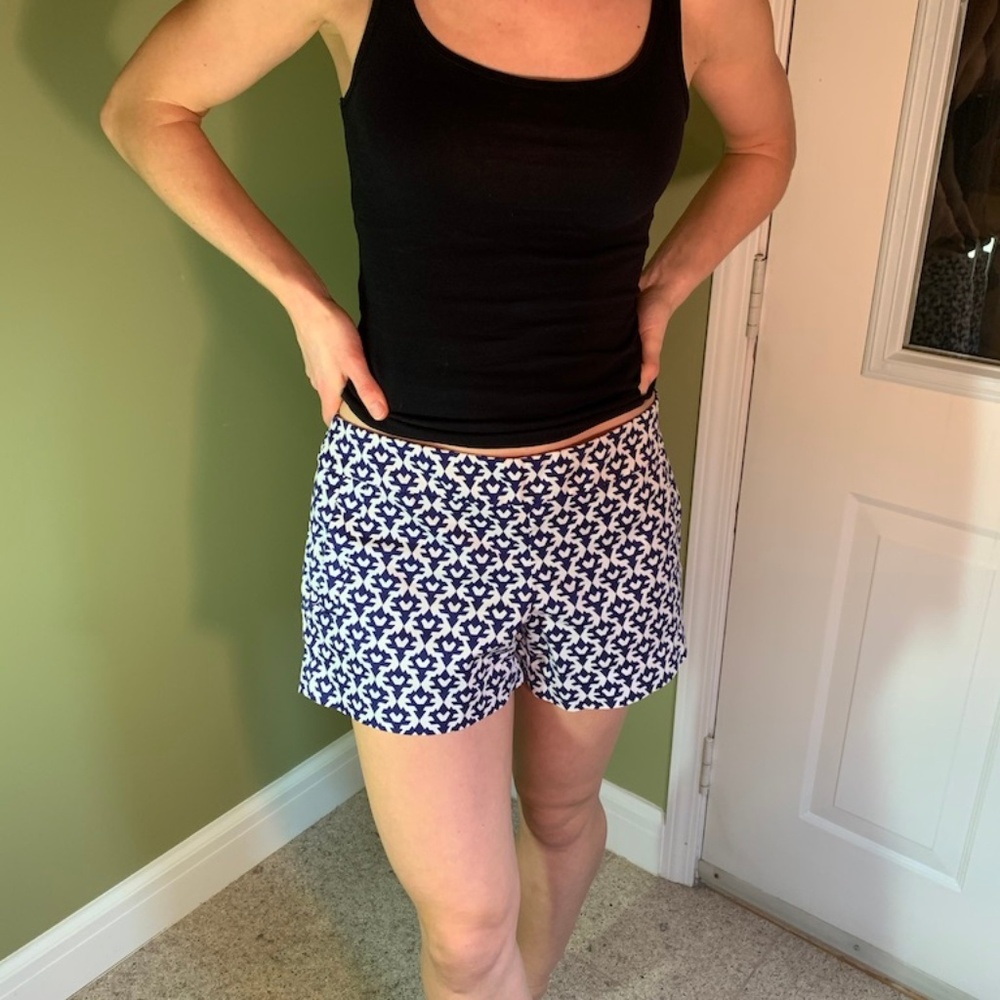 Patterned J. Crew Shorts